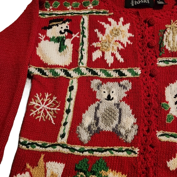 Vtg Ugly Xmas Sweater - Picture 3 of 5